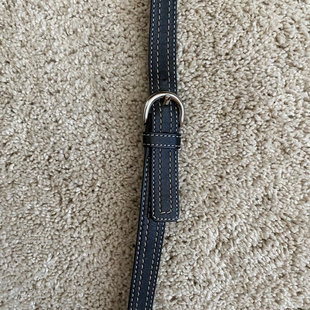 Small COACH Crossbody Handbag - black leather - Picture 10 of 10